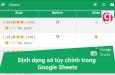 Tìm hiểu định dạng số tùy chỉnh trong Google Sheets là gì và ví dụ minh họa
